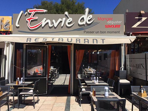 L'ENVIE DE restaurant à BORMES-LES-MIMOSAS - Le Bouche à Oreille